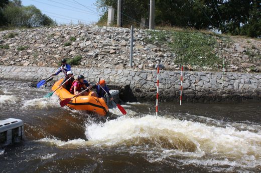 Dětská Voda 2015 (kanál České Budějovice, Vltava)