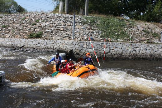 Dětská Voda 2015 (kanál České Budějovice, Vltava)