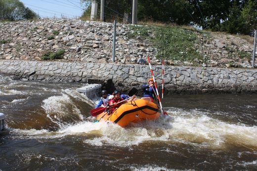 Dětská Voda 2015 (kanál České Budějovice, Vltava)