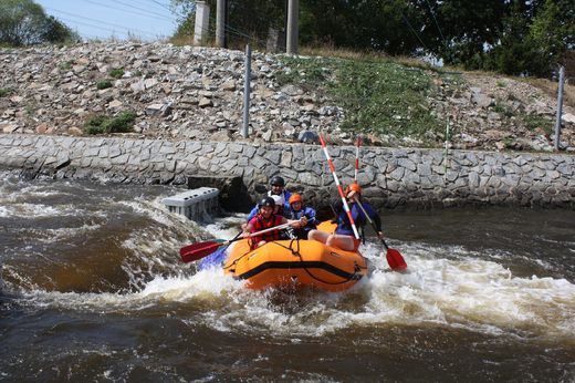 Dětská Voda 2015 (kanál České Budějovice, Vltava)